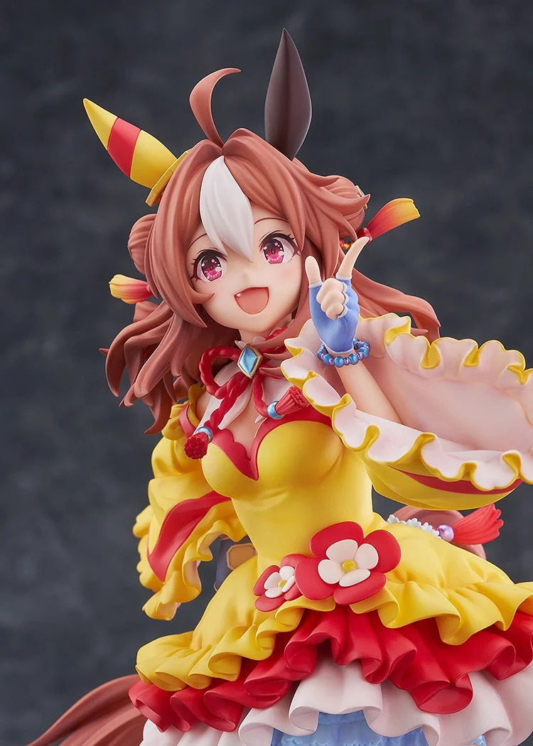 Figurine Copano Rickey Ver. Signature Racewear tirée d'Umamusume: Pretty Derby, produite par Claynel